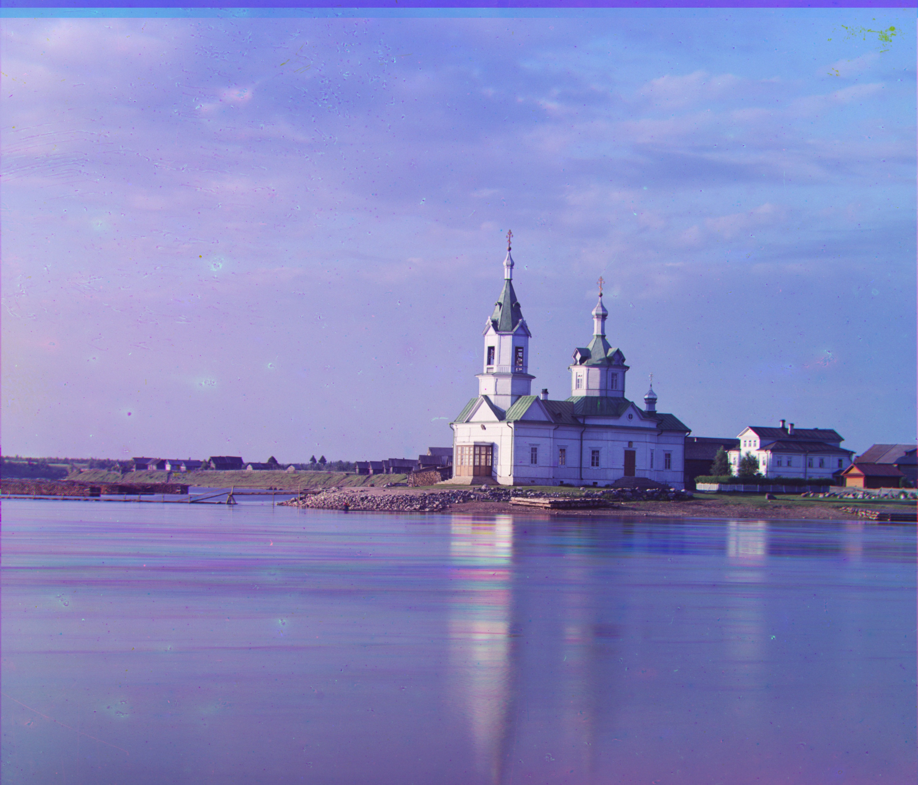 image of church after processing