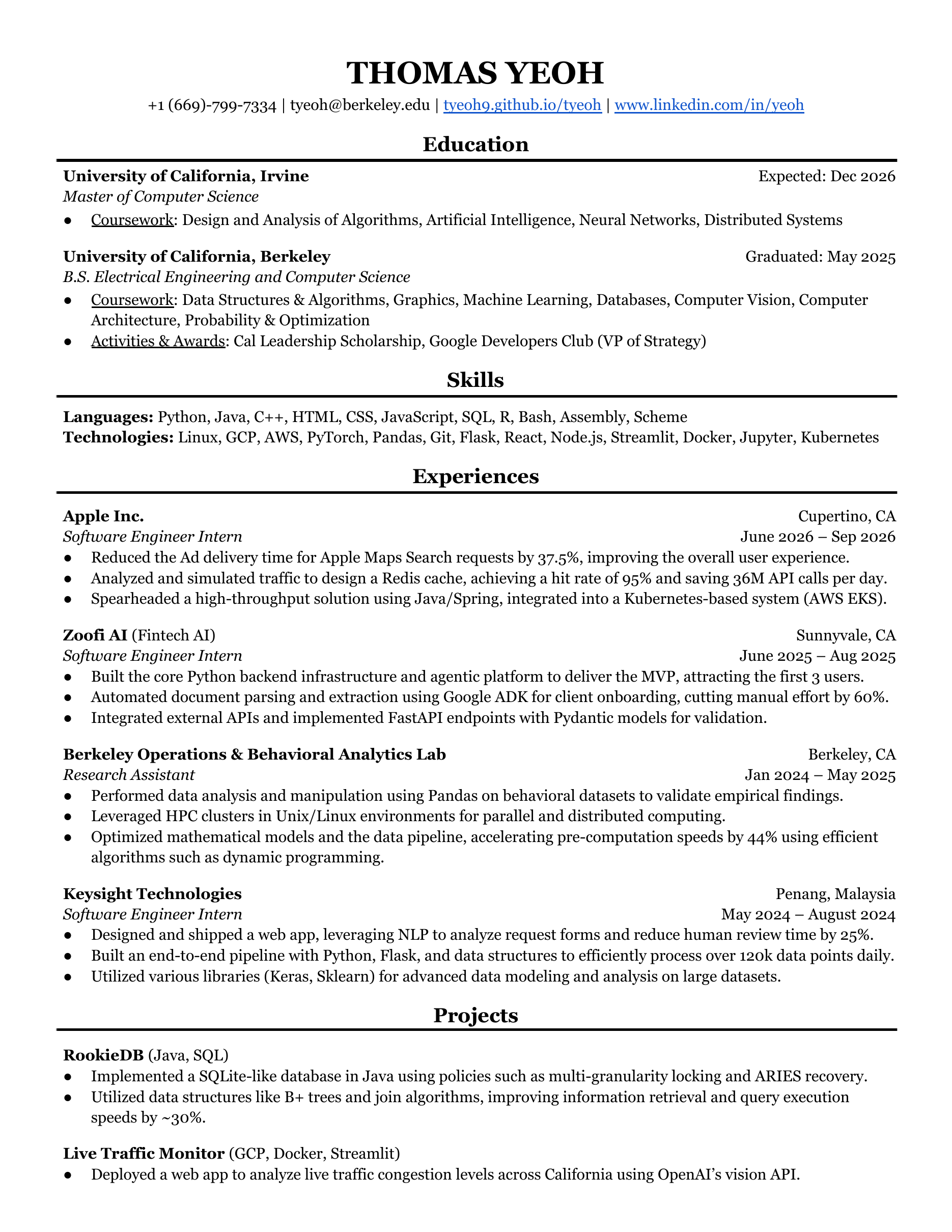 thomas yeoh's resume